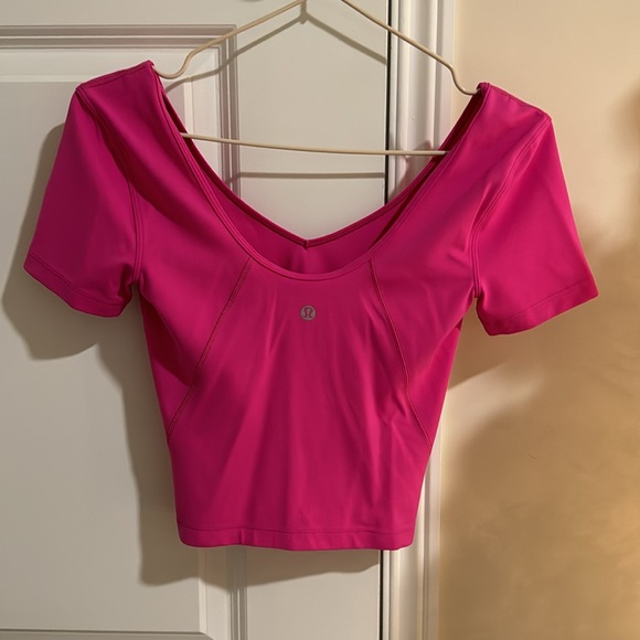 lululemon align top color hot pink - Picture 2 of 2